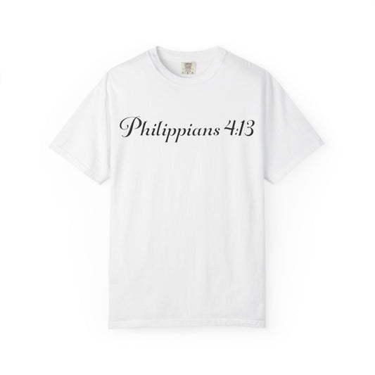 Philippians 4:13 T-Shirt – Inspirational Christian Scripture Tee