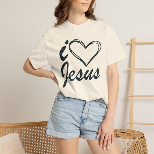 I Heart Jesus T-Shirt — Christian Faith Graphic Tee